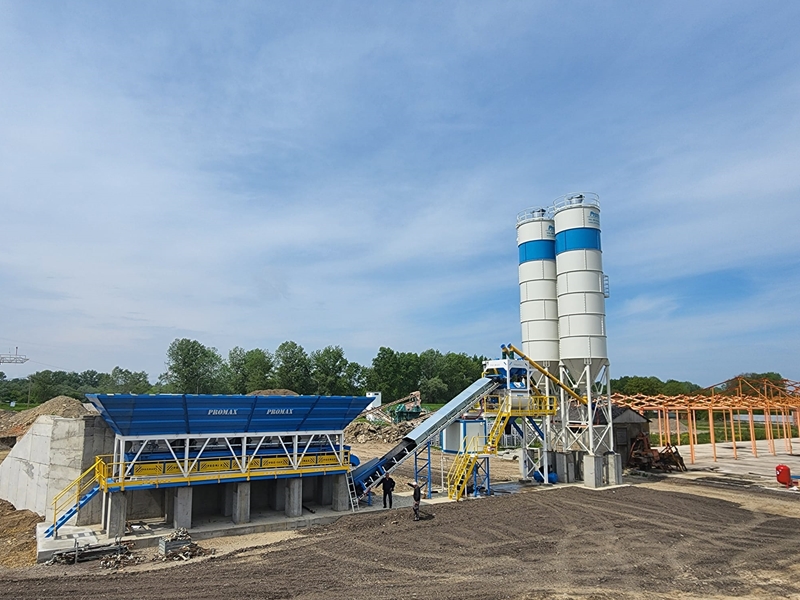 100m³/h Kompakt Beton Santrali